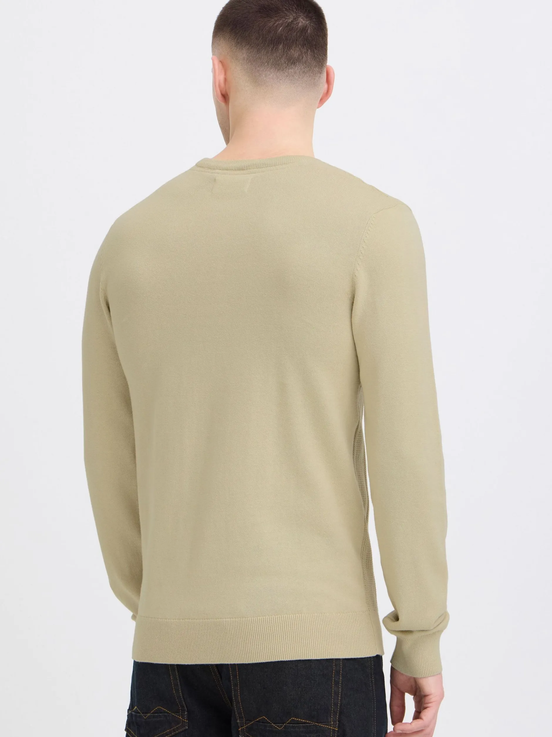 BLEND Herren Strickpullover - BHBaron in sand