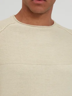 BLEND Herren Strickpullover - BHAdriano in beige