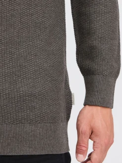 BLEND Herren Strickpullover - BHGoar in anthrazit