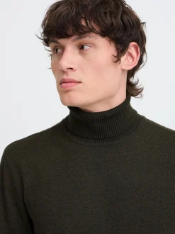 BLEND Herren Strickpullover - BHBruton in grün