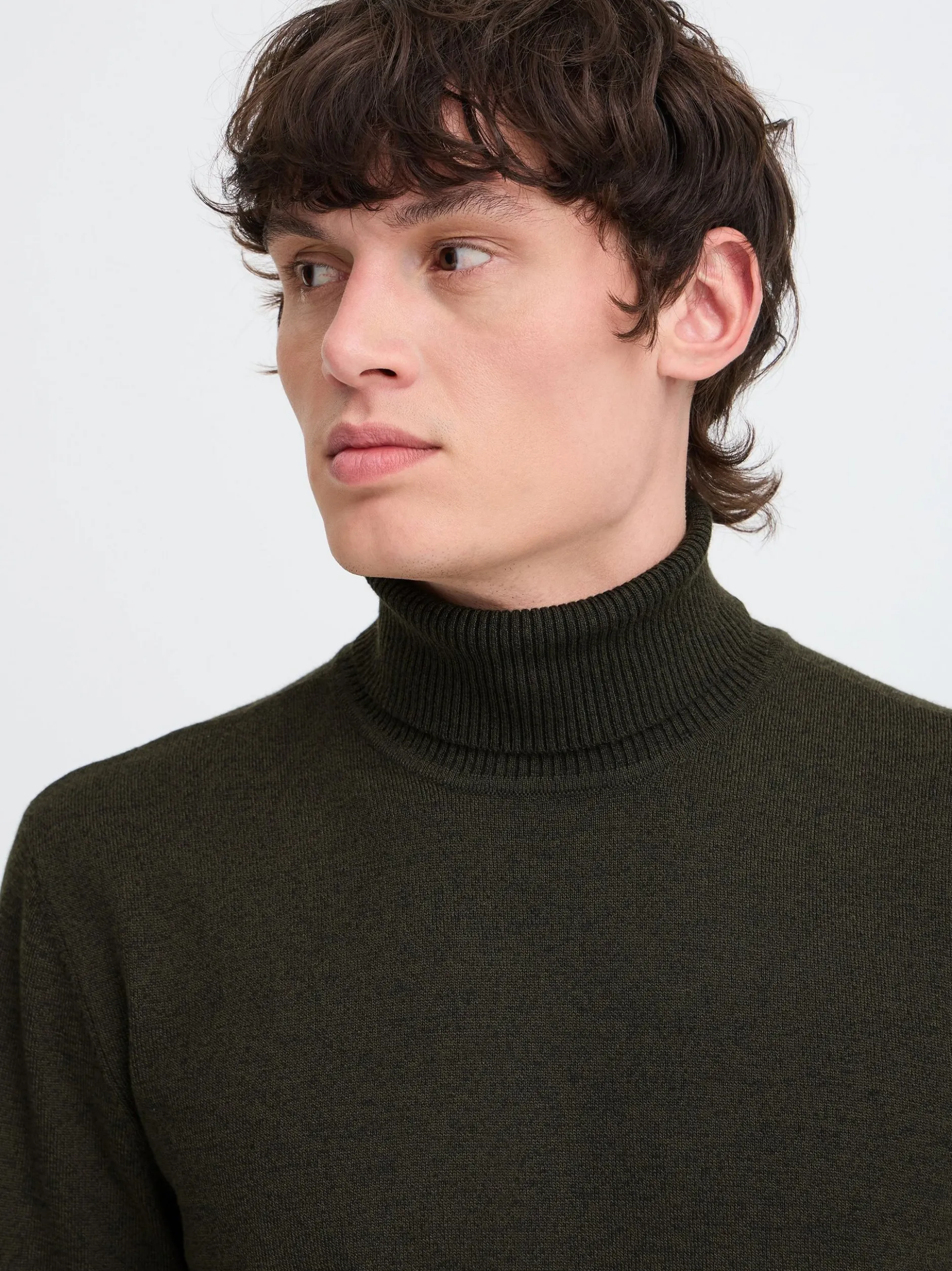 BLEND Herren Strickpullover - BHBruton in grün