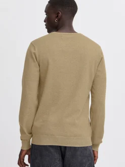 BLEND Herren Strickpullover - BHBruton in beige