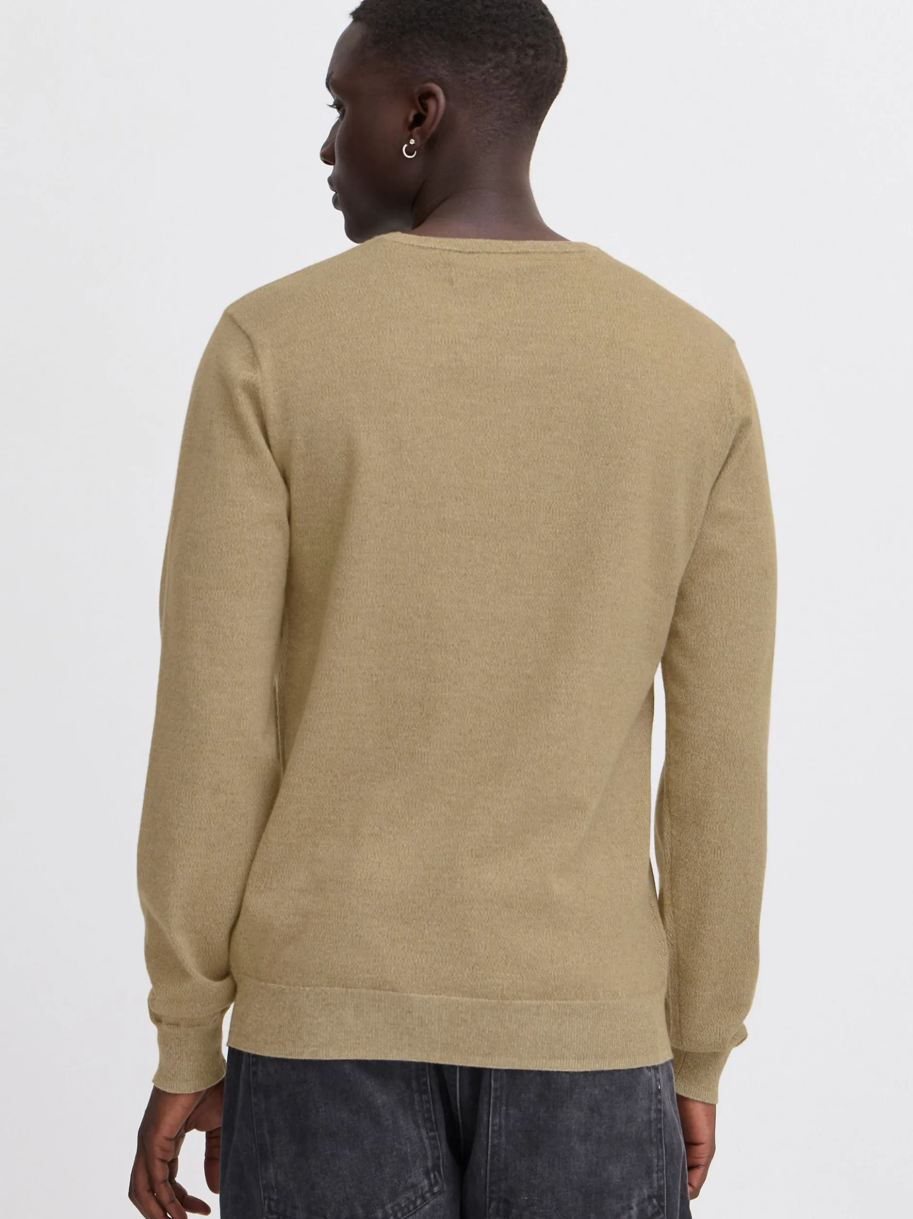 BLEND Herren Strickpullover - BHBruton in beige