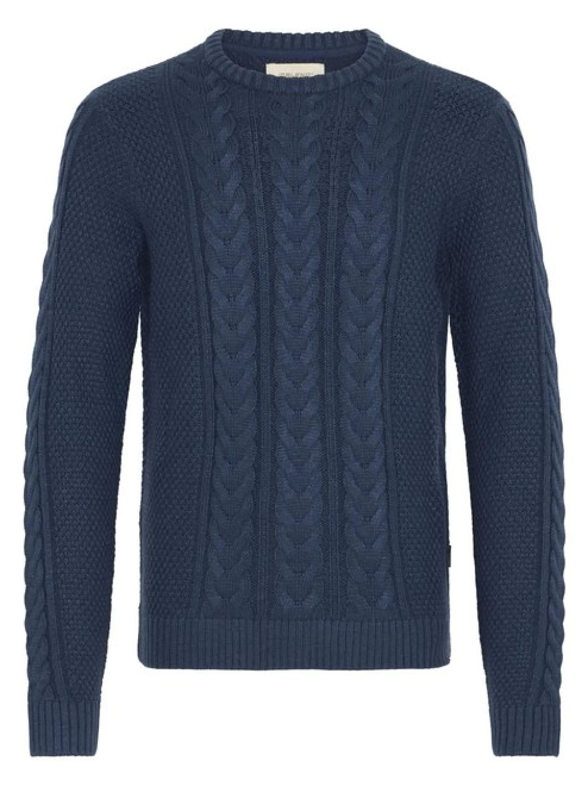 BLEND Herren Strickpullover - BHBasim in blau