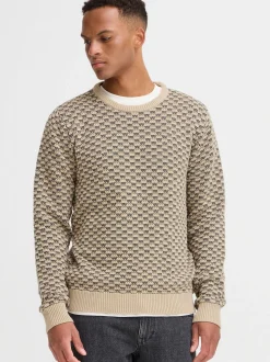 BLEND Herren Strickpullover - BHBALEN in beige