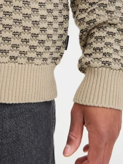 BLEND Herren Strickpullover - BHBALEN in beige