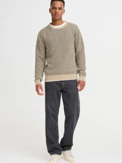 BLEND Herren Strickpullover - BHBALEN in beige