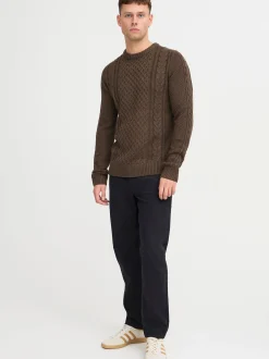 BLEND Herren Strickpullover - BHPullover in braun