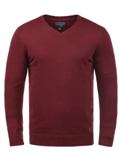 BLEND Herren Strickpullover - BHLasse in rot