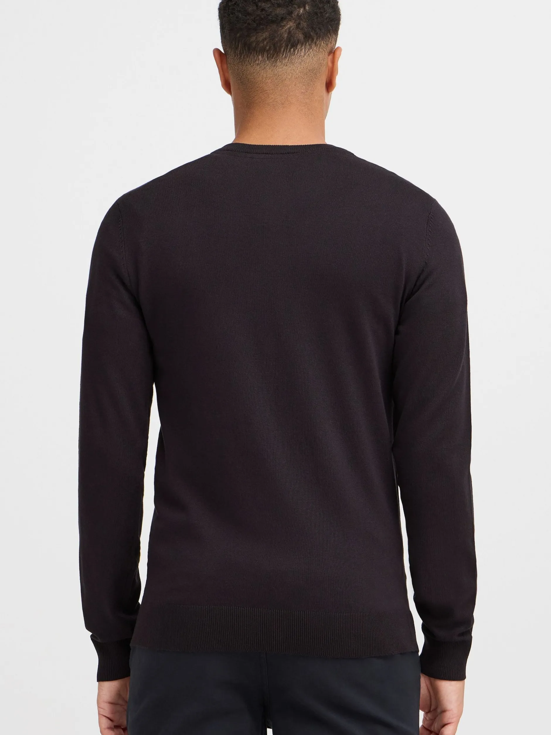 BLEND Herren Strickpullover - BHWeber in schwarz