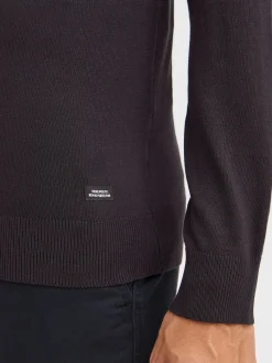 BLEND Herren Strickpullover - BHWeber in schwarz