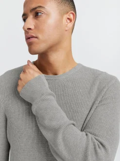 BLEND Herren Strickpullover - BHCodford in grau
