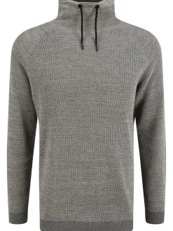 BLEND Herren Strickpullover - BHComulco in grau