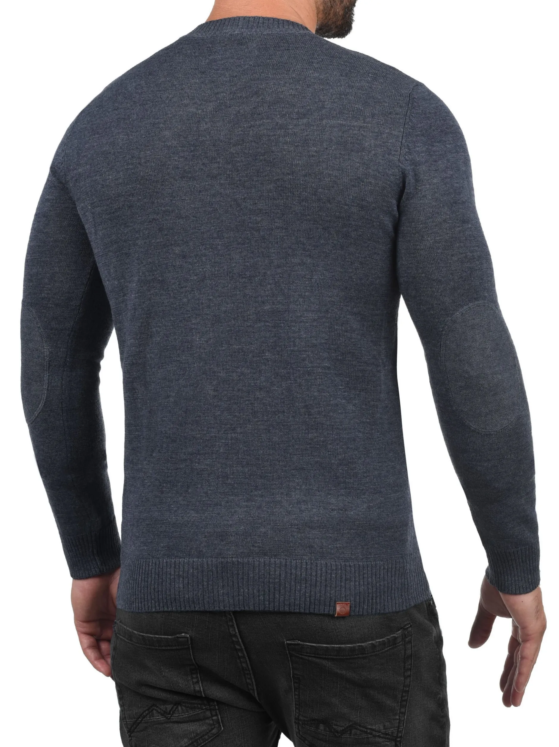 BLEND Herren Strickpullover - BHLasse in blau