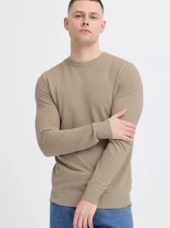 BLEND Herren Strickpullover - BHBartel in nougat