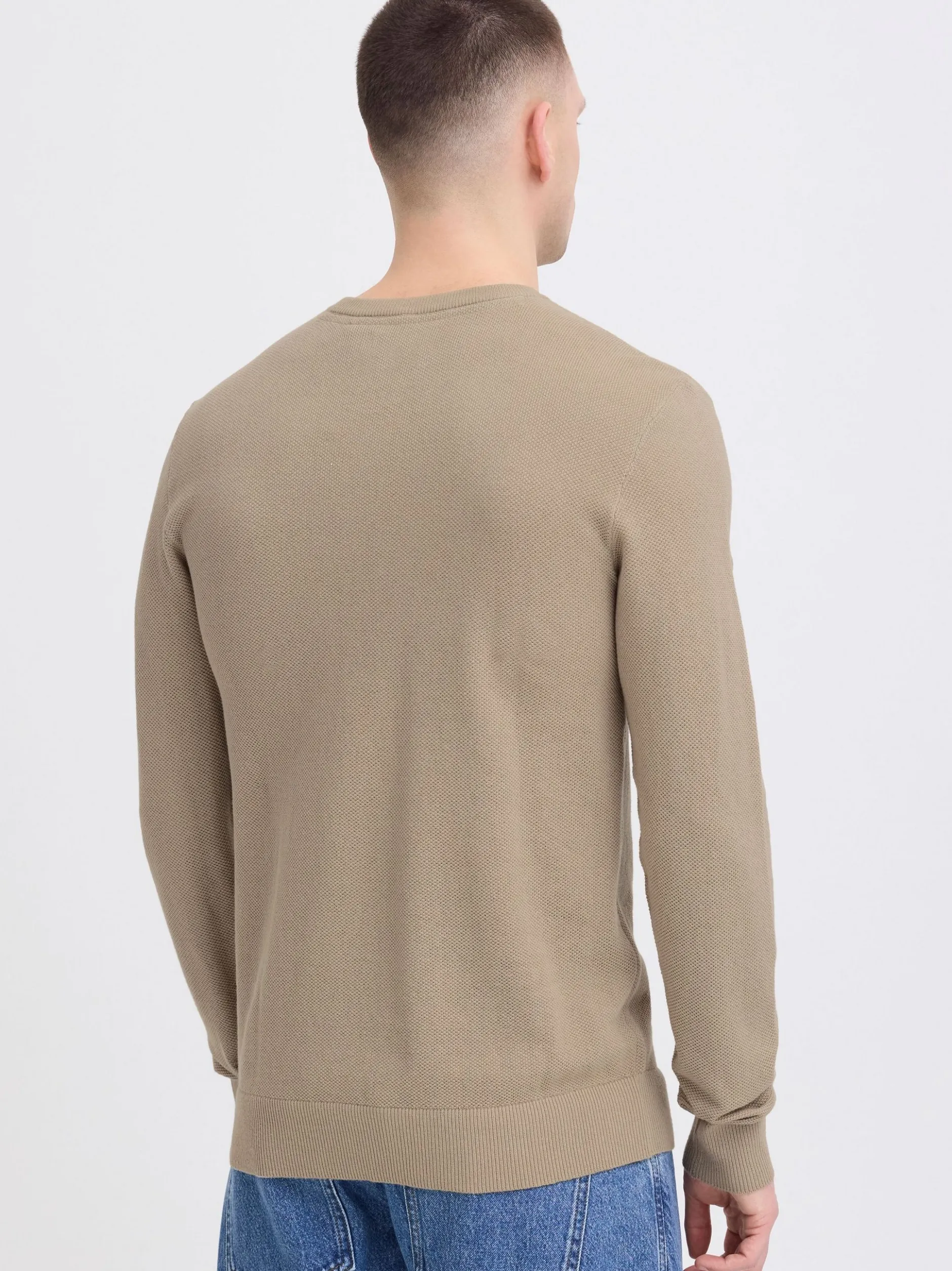 BLEND Herren Strickpullover - BHBartel in nougat