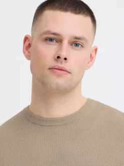 BLEND Herren Strickpullover - BHBartel in nougat