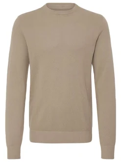 BLEND Herren Strickpullover - BHBartel in nougat