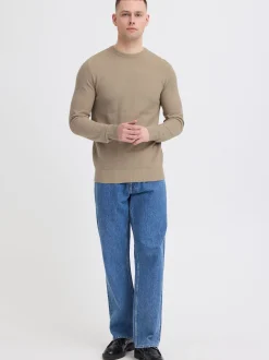 BLEND Herren Strickpullover - BHBartel in nougat