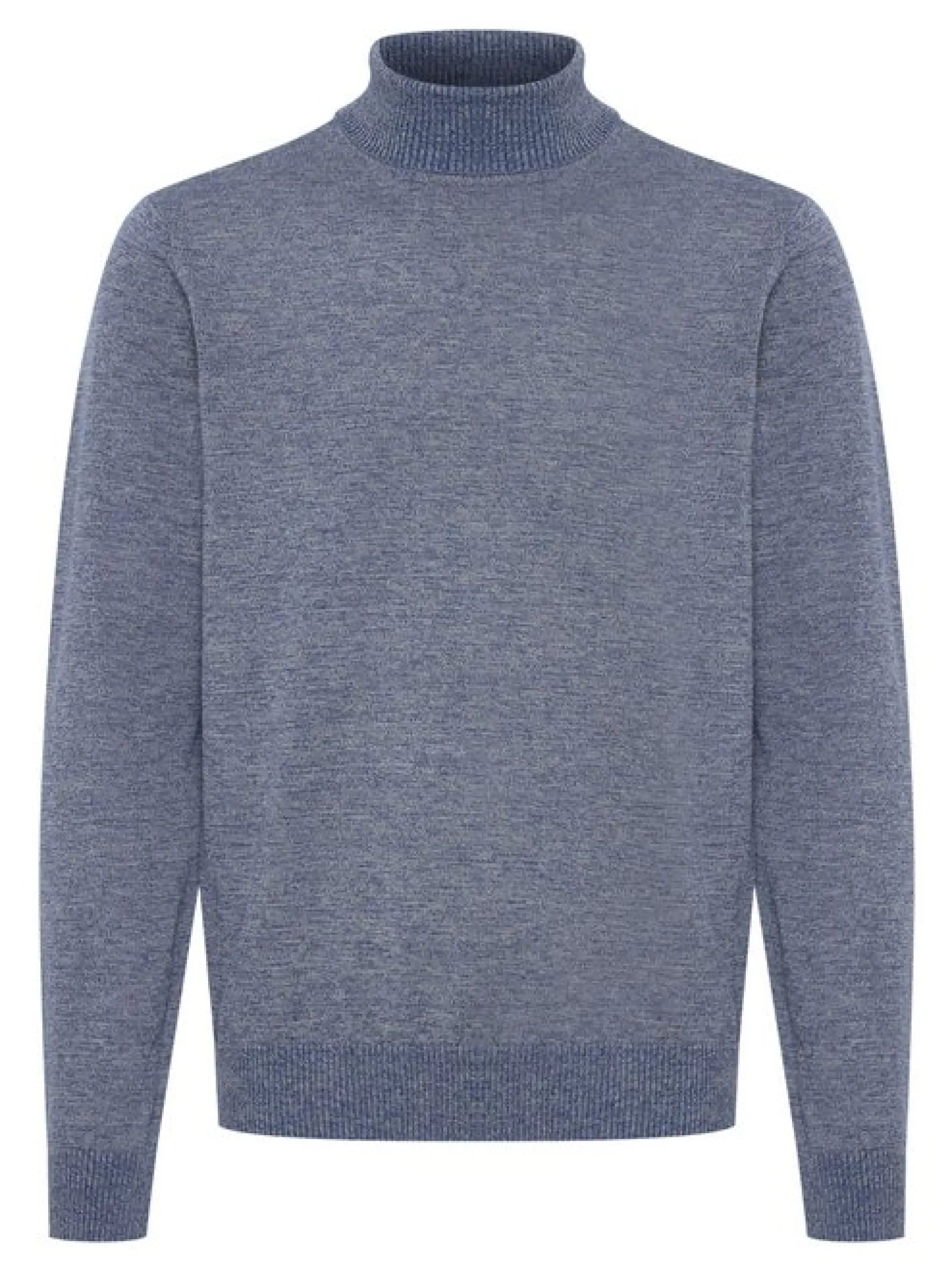 BLEND Herren Strickpullover - BHBruton in blau