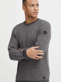 BLEND Herren Strickpullover - BHComen in grau