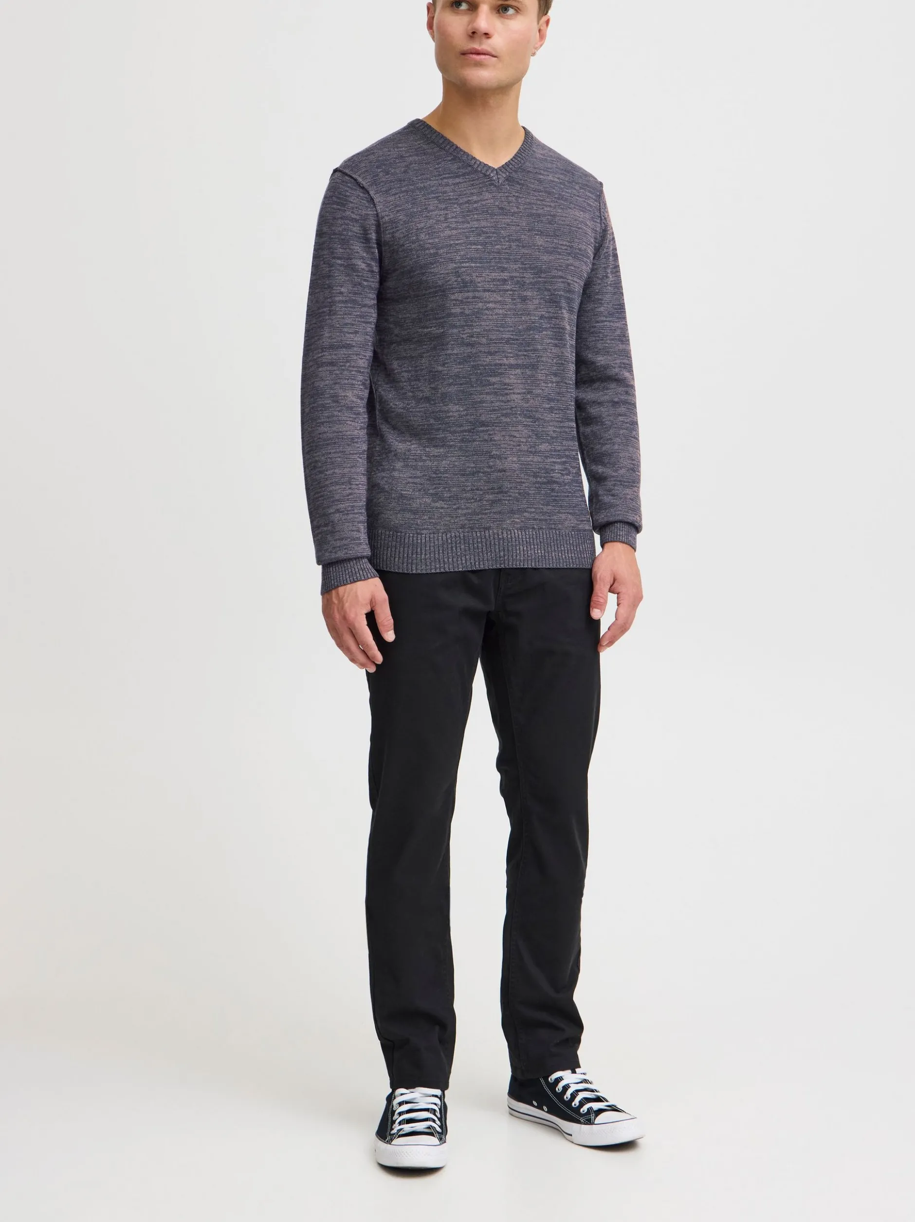 BLEND Herren Strickpullover - BHDansel in blau