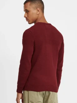 BLEND Herren Strickpullover - BHGastamo in rot