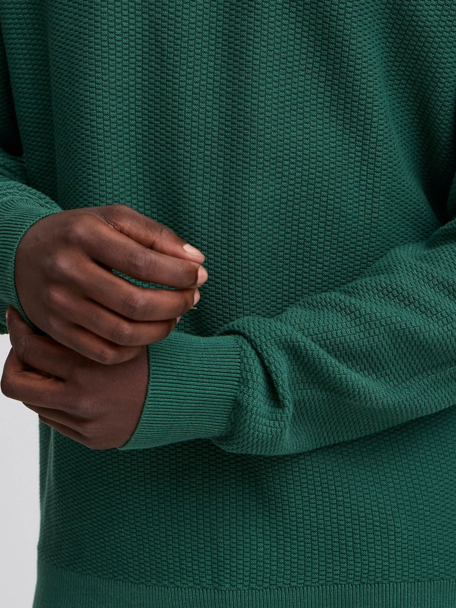 BLEND Herren Strickpullover - BHPullover in grün