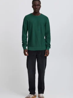 BLEND Herren Strickpullover - BHPullover in grün