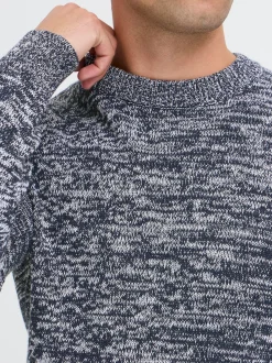 BLEND Herren Strickpullover - BHDanno in blau