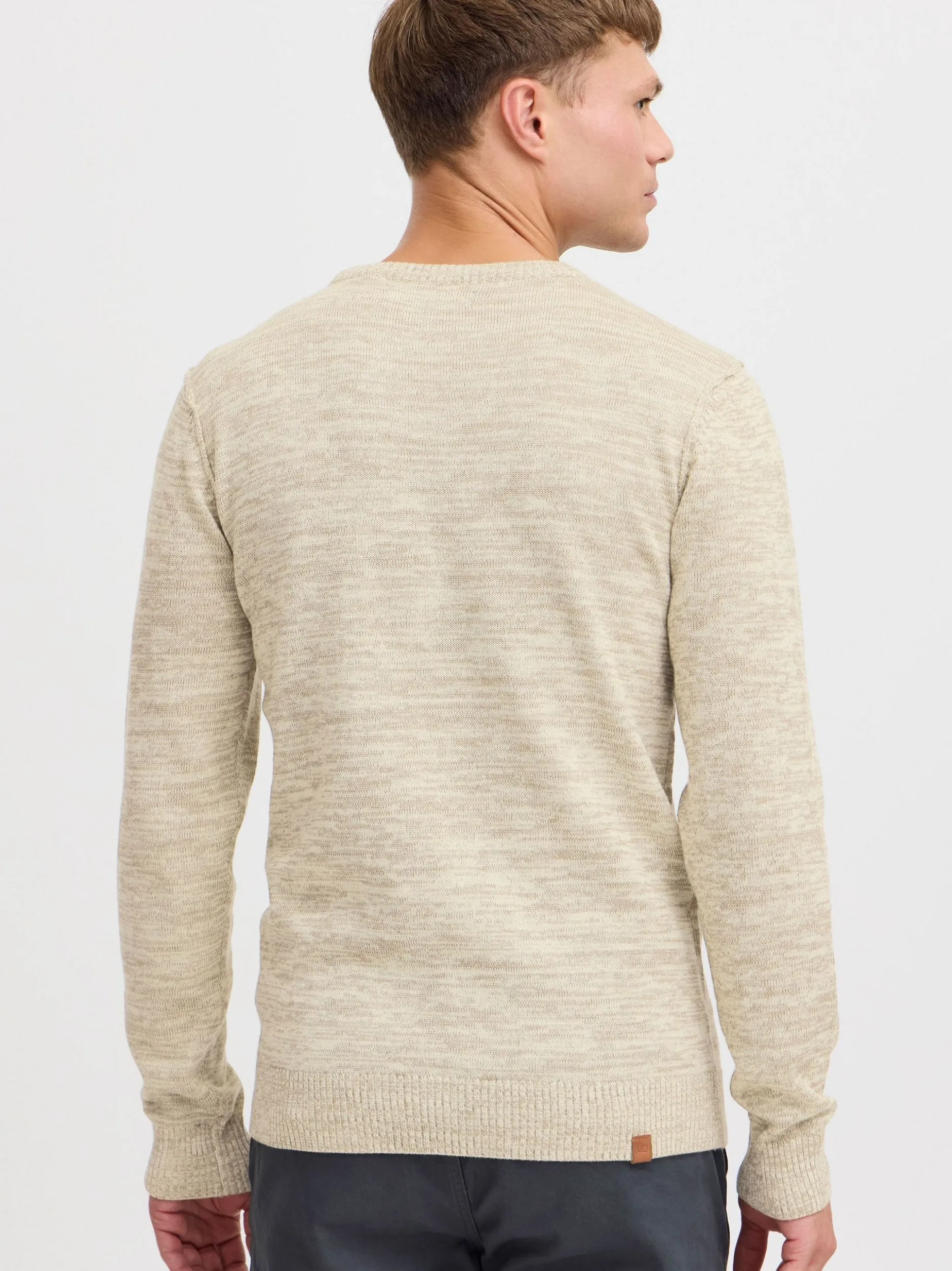 BLEND Herren Strickpullover - BHDansel in beige