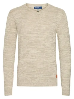 BLEND Herren Strickpullover - BHDansel in beige