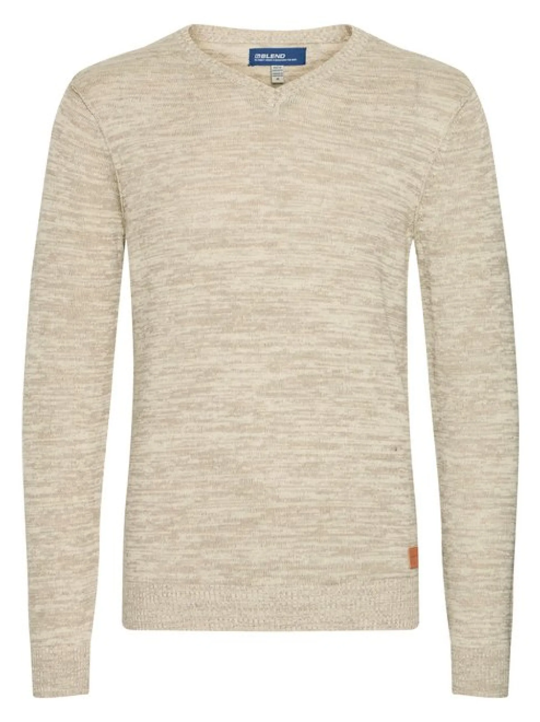 BLEND Herren Strickpullover - BHDansel in beige