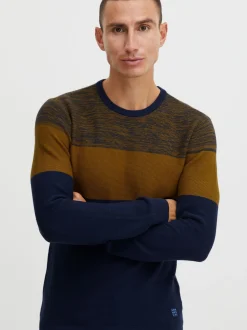 BLEND Herren Strickpullover - BHNapinoa in braun