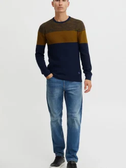 BLEND Herren Strickpullover - BHNapinoa in braun