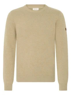 BLEND Herren Strickpullover - BHFintano in beige