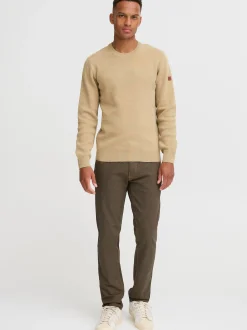 BLEND Herren Strickpullover - BHFintano in beige