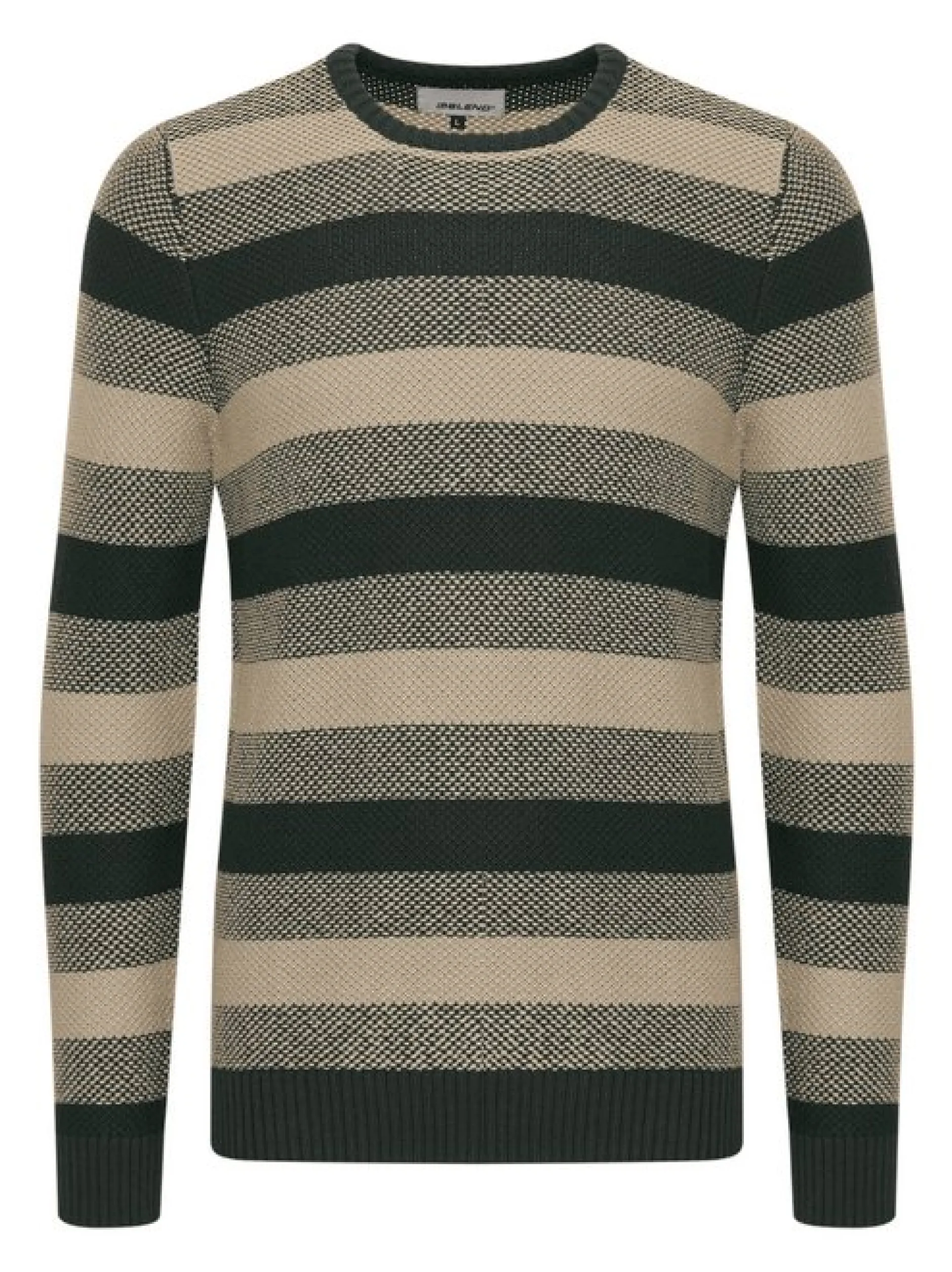 BLEND Herren Strickpullover - BHPullover in grün