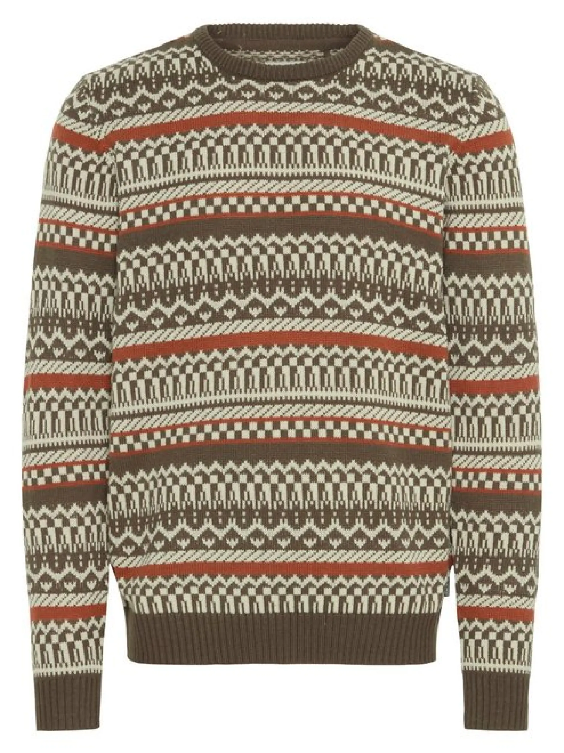 BLEND Herren Strickpullover - BHPullover in grün