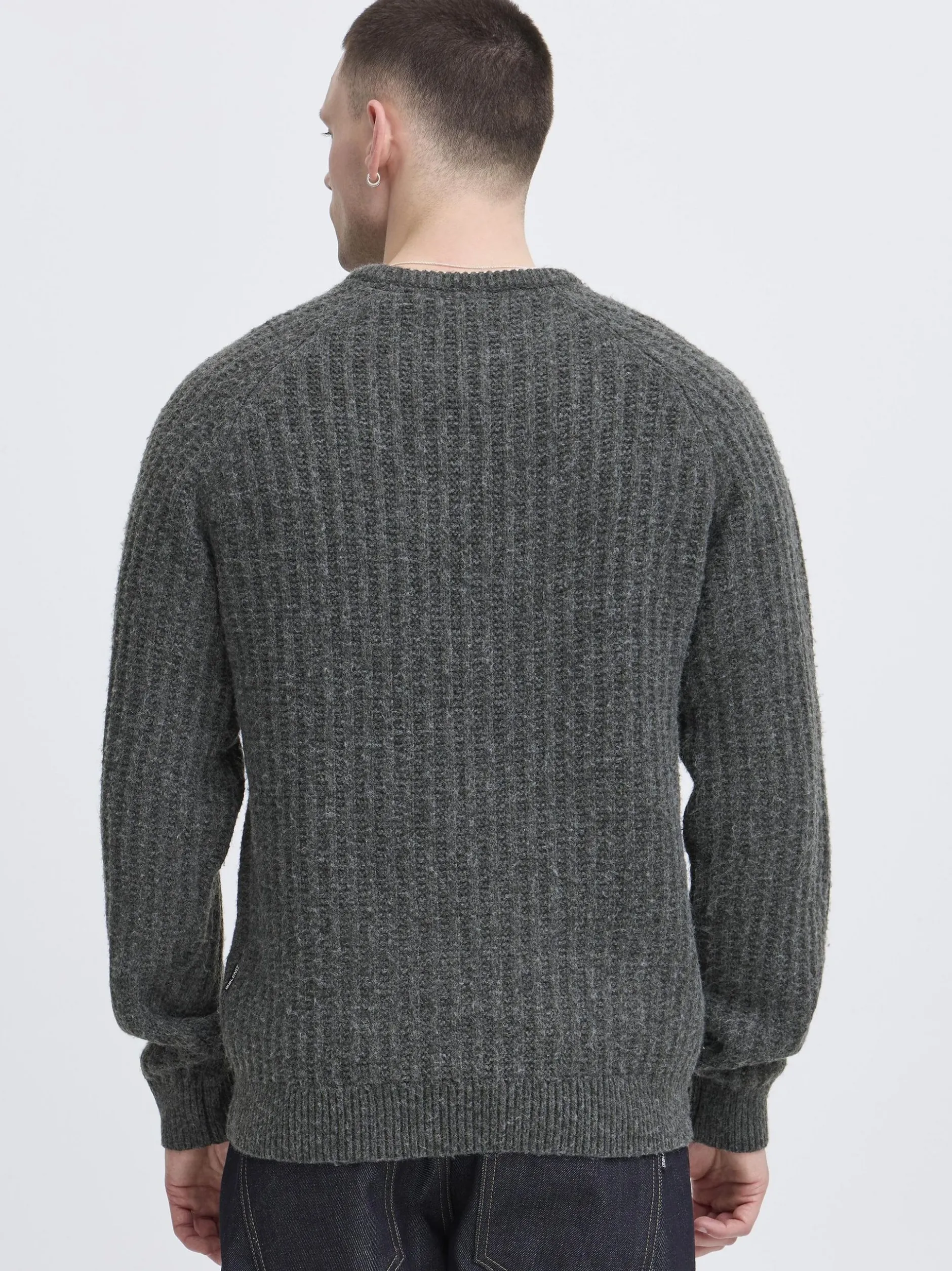 BLEND Herren Strickpullover - BHDexter in grau