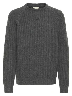 BLEND Herren Strickpullover - BHDexter in grau