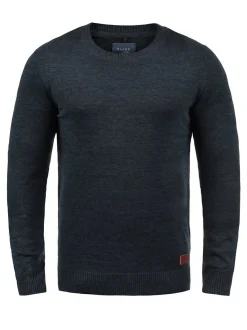 BLEND Herren Strickpullover - BHLars in marine