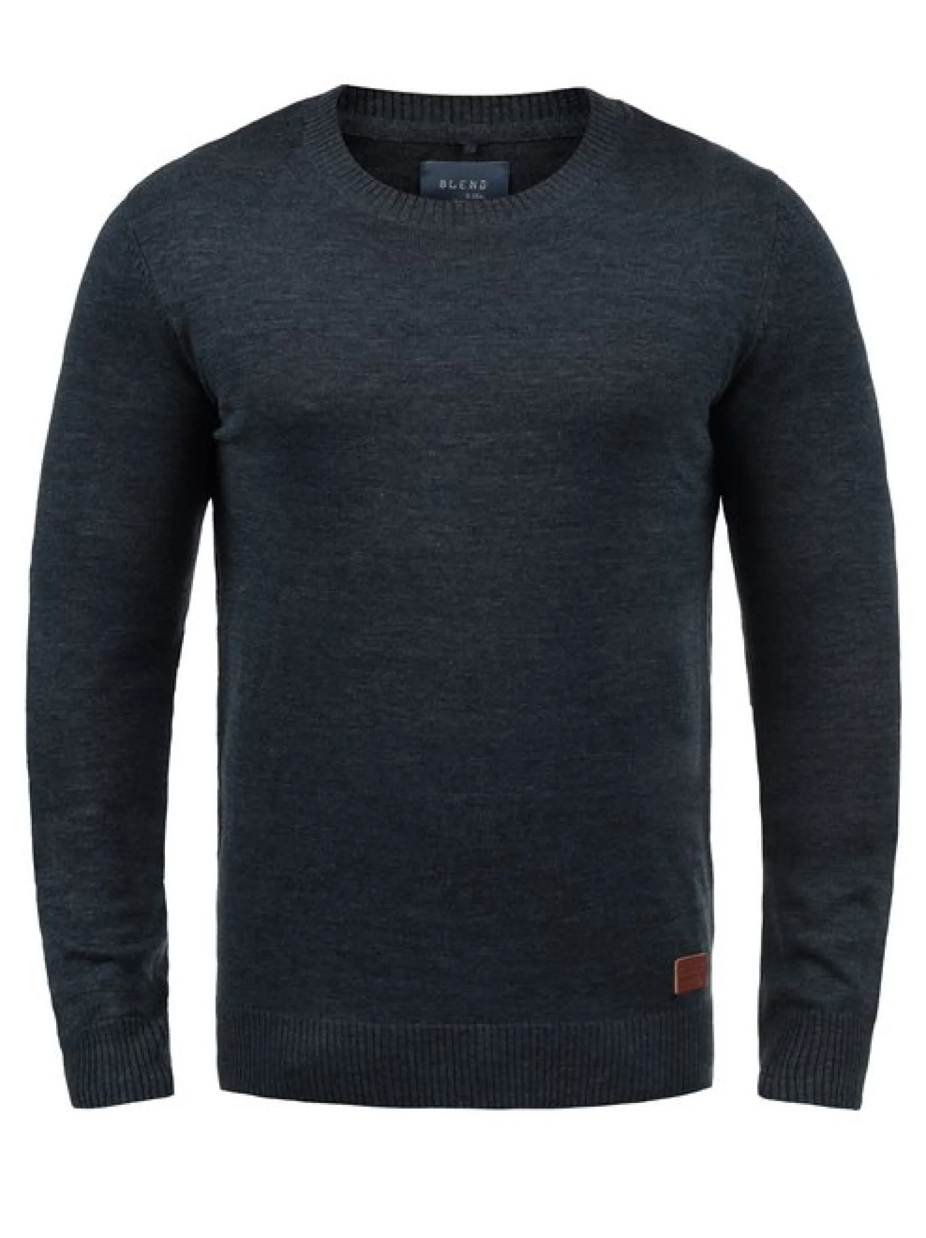 BLEND Herren Strickpullover - BHLars in marine