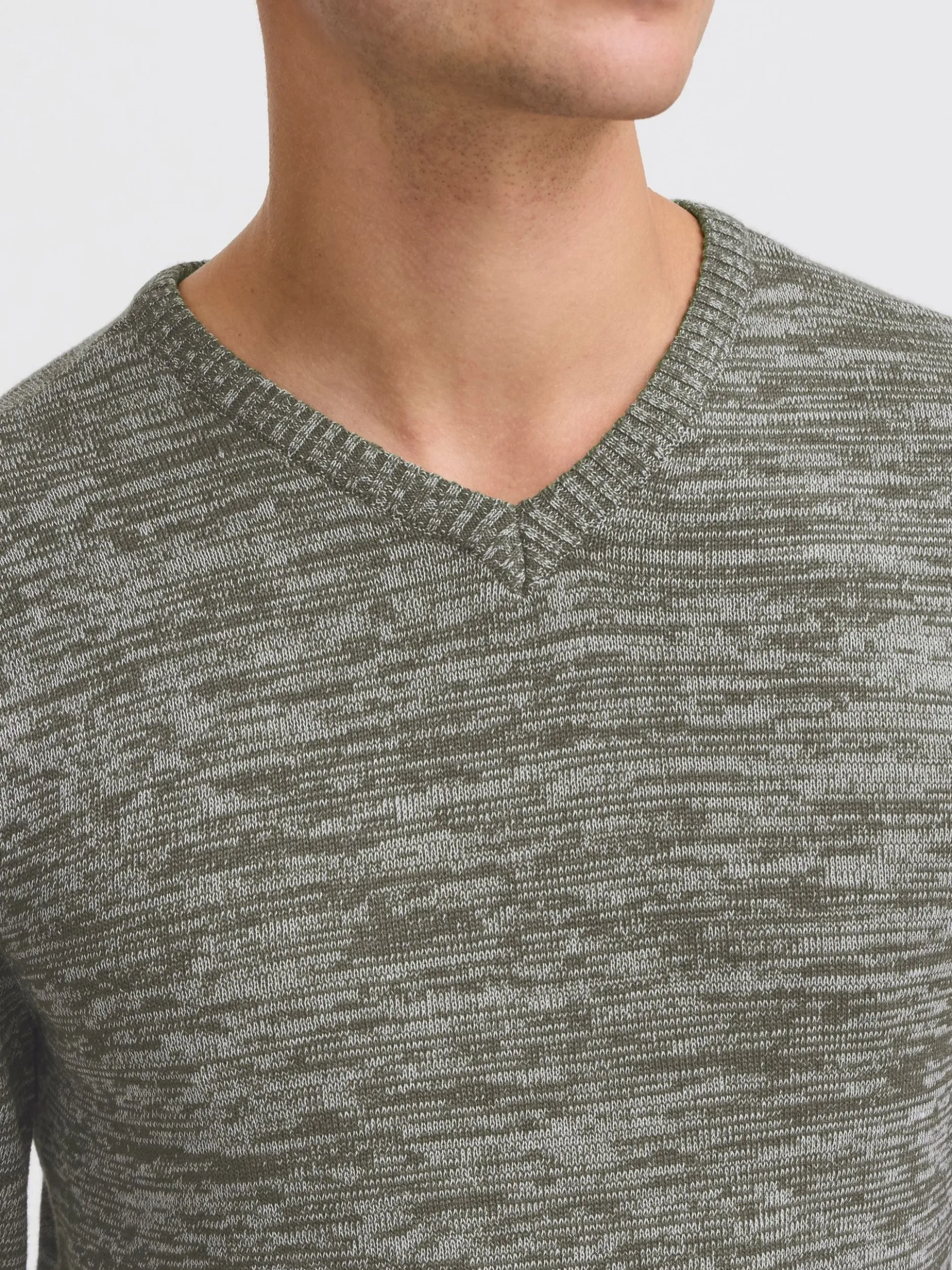 BLEND Herren Strickpullover - BHDansel in grau
