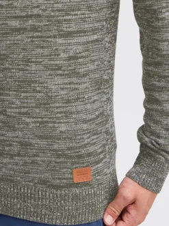 BLEND Herren Strickpullover - BHDansel in grau