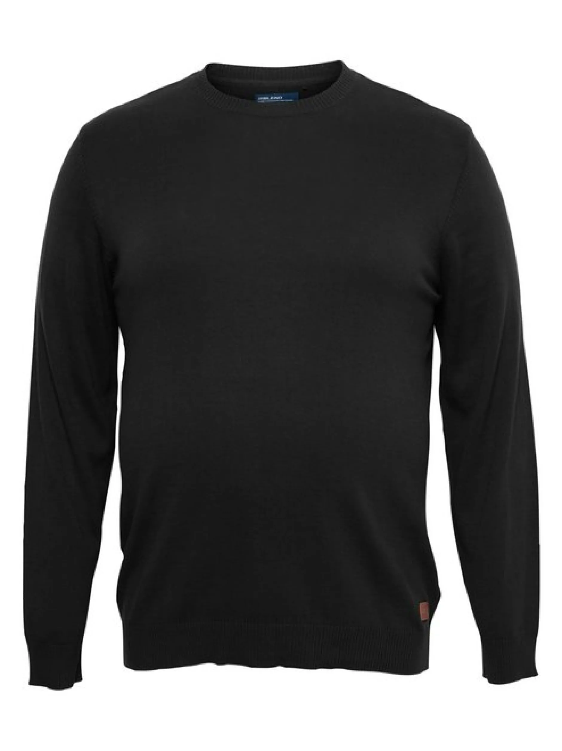 BLEND Herren Strickpullover - BHLars Big & Tall in schwarz