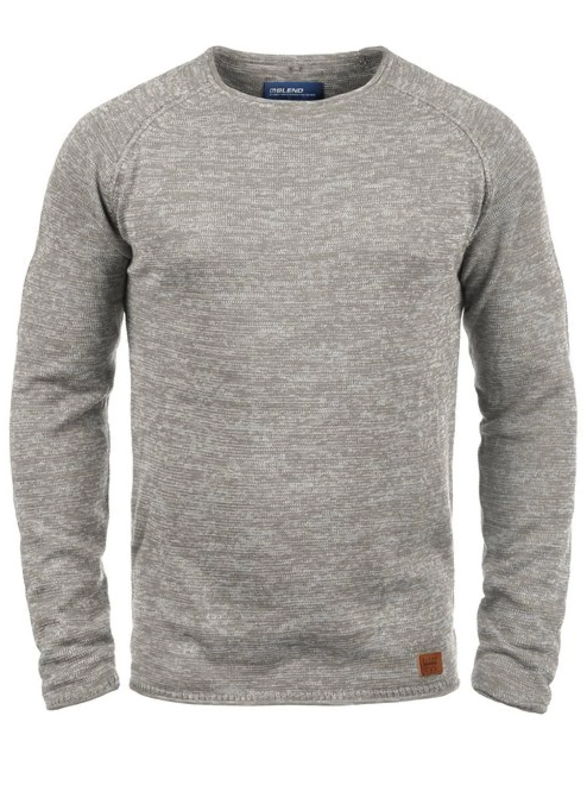 BLEND Herren Strickpullover - BHDan in grau