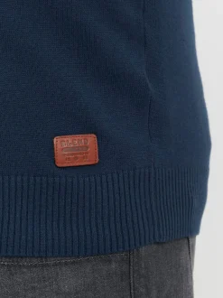 BLEND Herren Strickpullover - BHRobin Big & Tall in blau