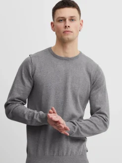 BLEND Herren Strickpullover - BHNolen in grau