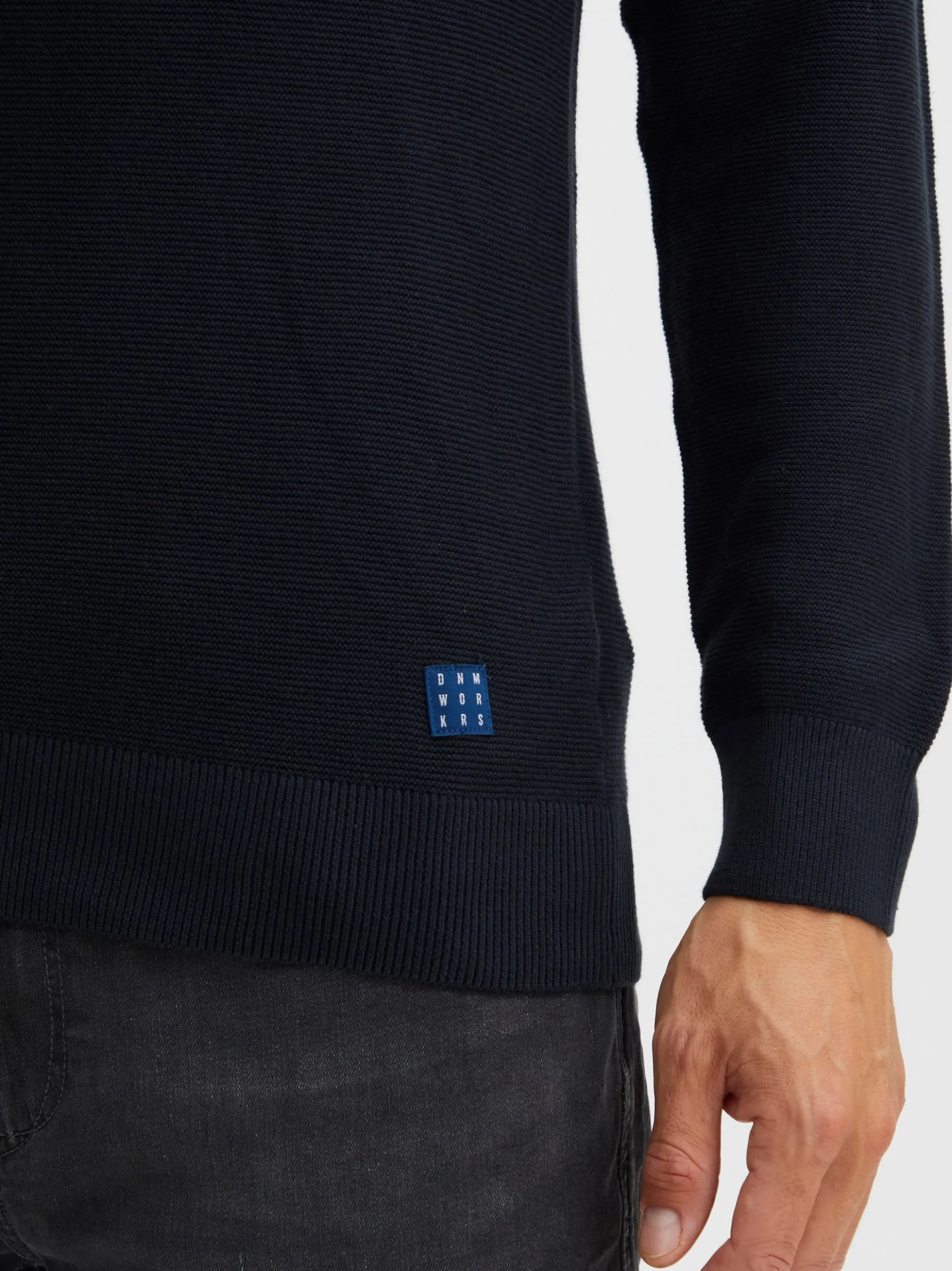 BLEND Herren Strickpullover - BHNapinoa in blau